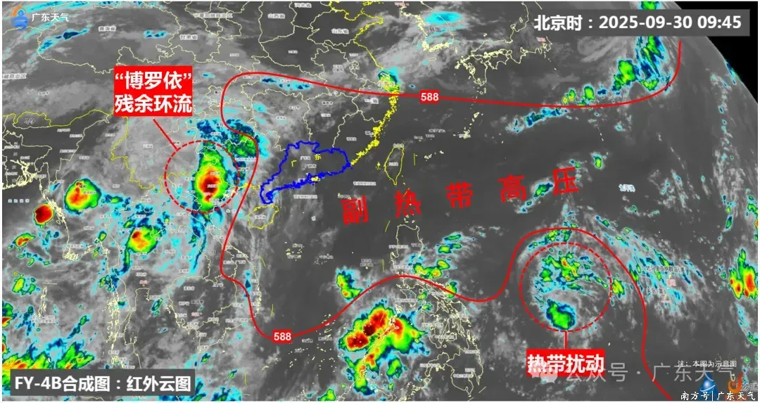 小熊猫配资 广东国庆假期前期晴热，中期可能有热带气旋影响